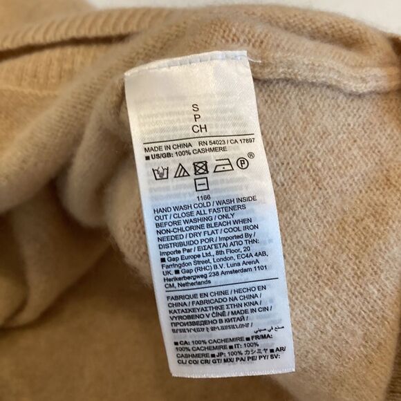 NEW Banana Republic 100% Cashmere Kitten Soft Lux Oversize Boyfriend Cardigan - Picture 7 of 7